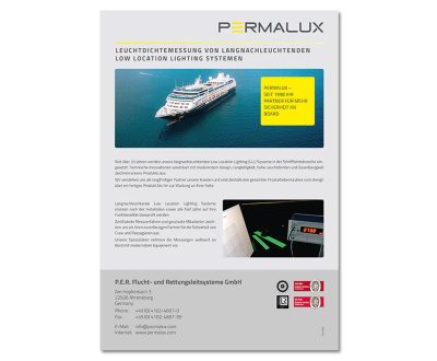 PERMALUX Leuchtdichtemessung